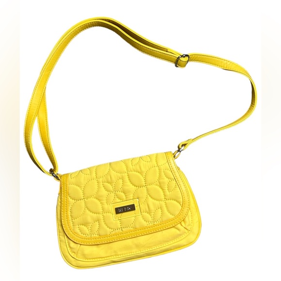 Relic Bags Nwot Yellow Relic Crossbody Quilted Pattern Petite By